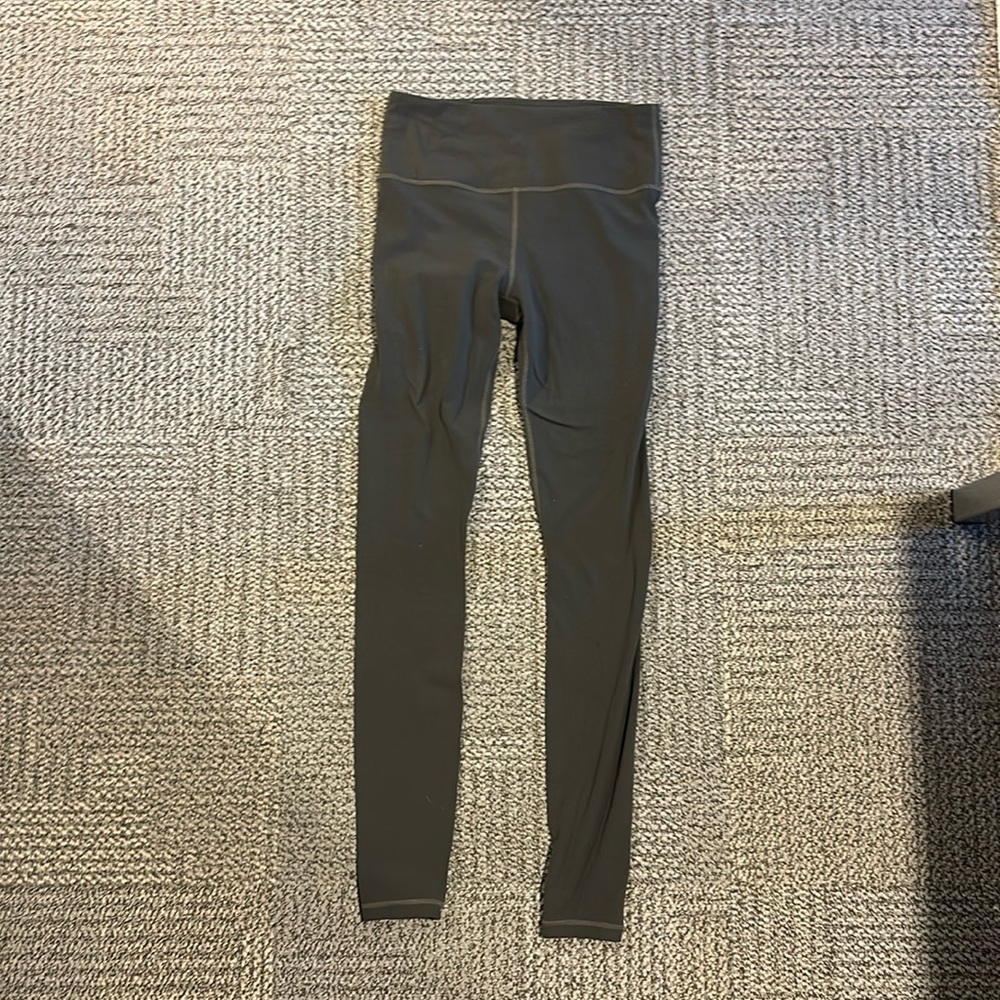 Athleta tall leggings. Army green and super soft.